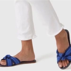 Rothy's Blue Knot sandals, size 9